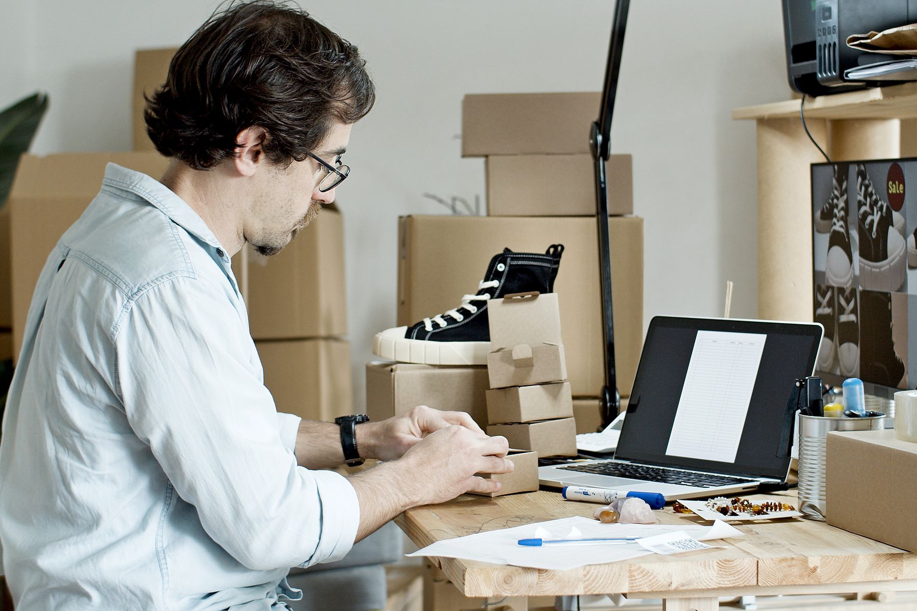 E‑commerce products and day-to-day operations