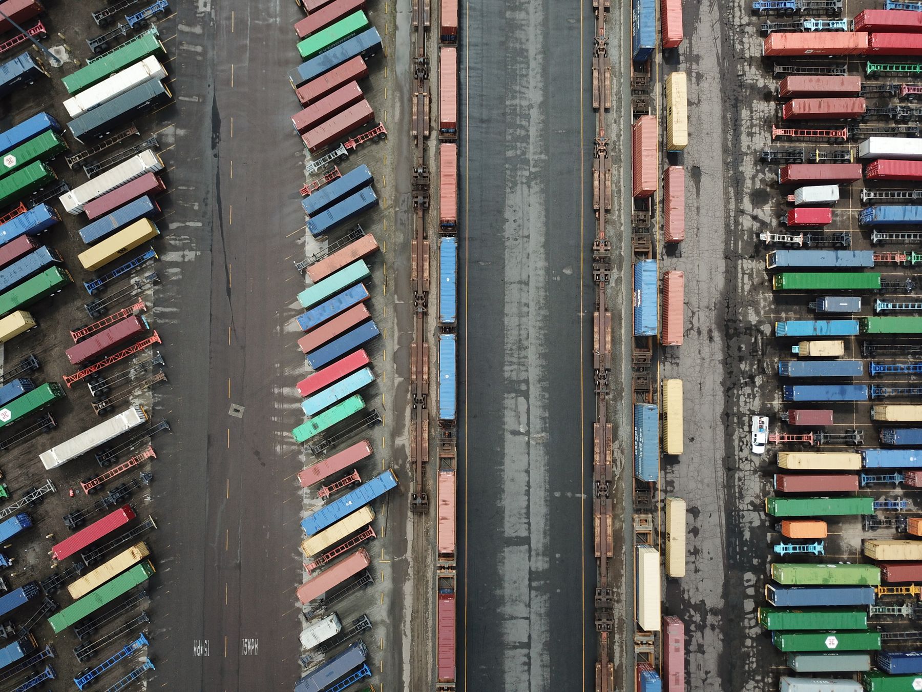 Container logistics and cross-border transport